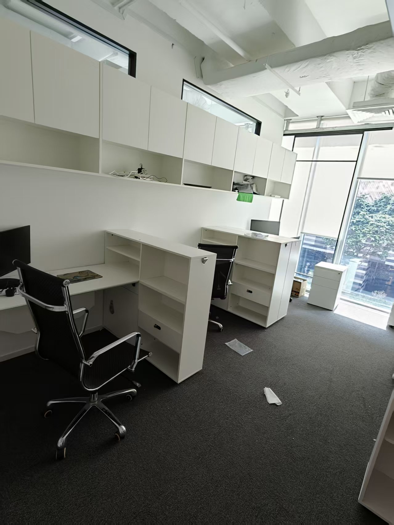 Office furniture and workstation installation by The Good Guys Singapore.